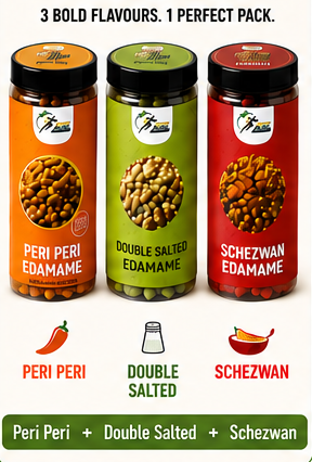 Pack of 3 (peri peri,double salted,schezwan)