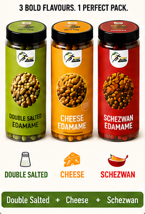 Pack of 3 (cheezy,double salted,schezwan)