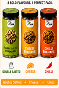 Pack of 3 (cheezy,double salted,chilli)