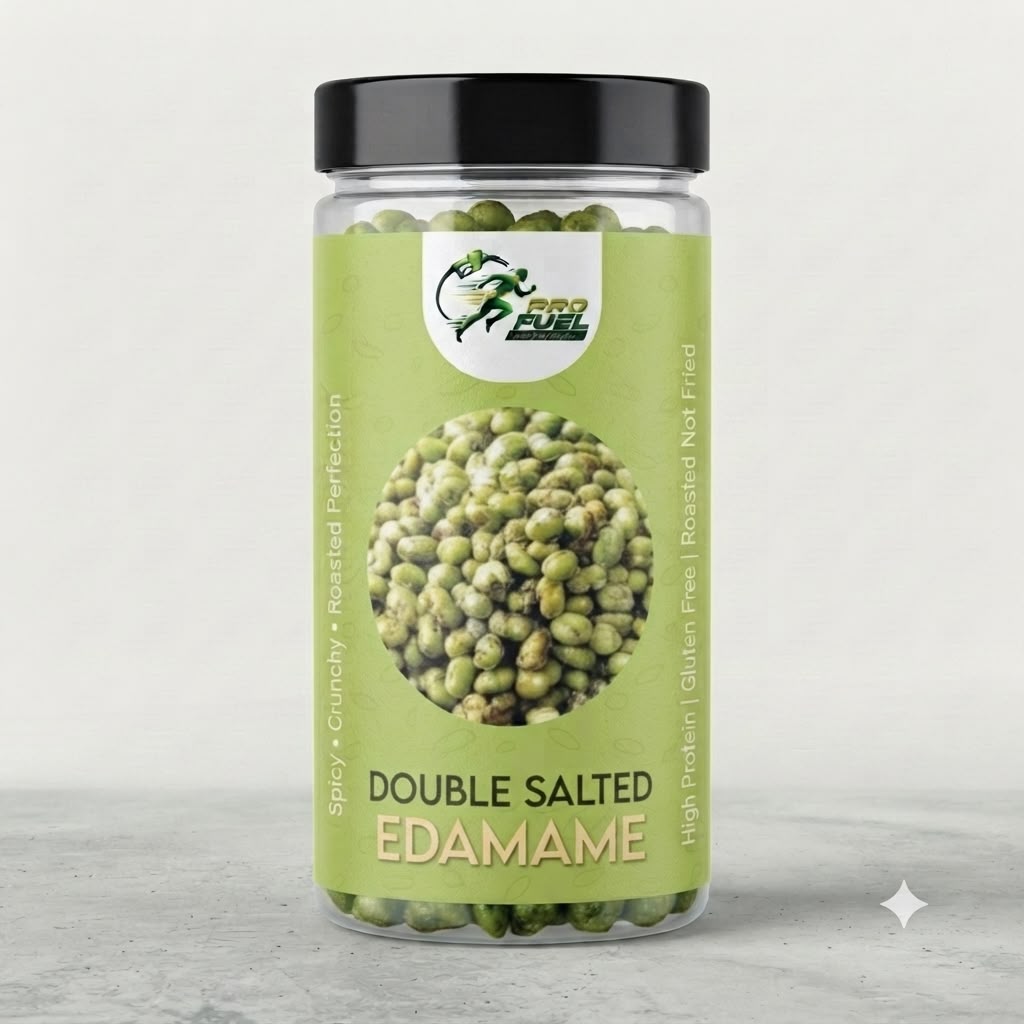 Double salty edamame beans